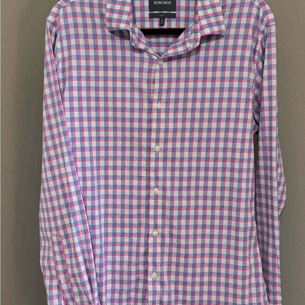 Bonobos Men's Vibrant Checkered Shirt